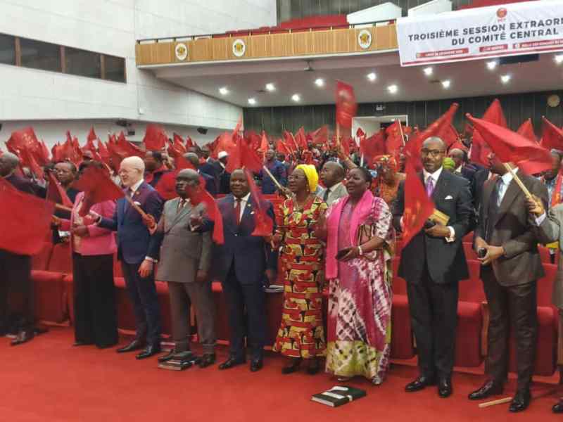 Congo / PCT : le comité central dresse le bilan de sa&nbsp;mandature