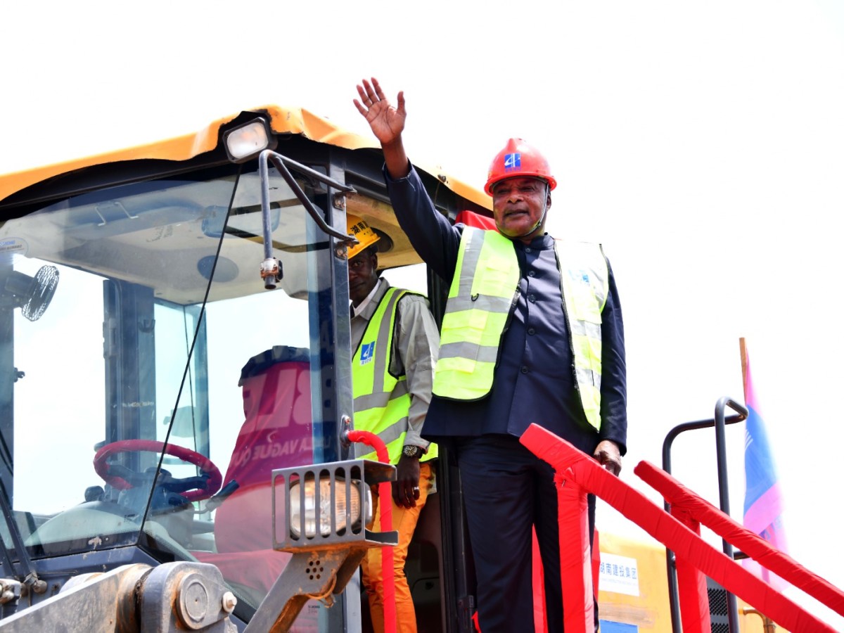 Impfondo / Corridor 13 : Denis Sassou N’Guesso lance le plus grand chantier routier du nord&nbsp;Congo